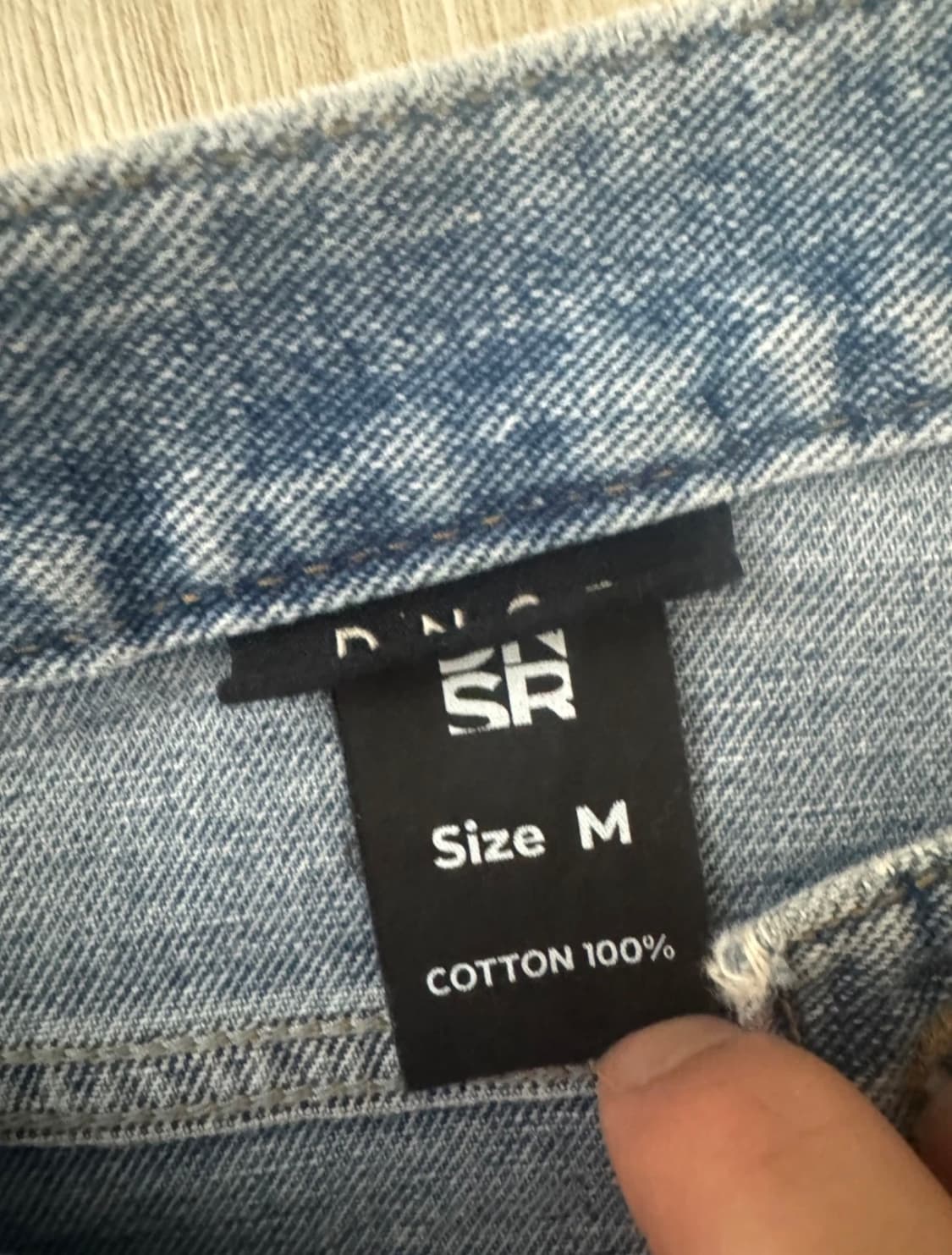 (M) DNSR 디스체인지 페인팅 데님 와이드 팬츠 상품이미지3