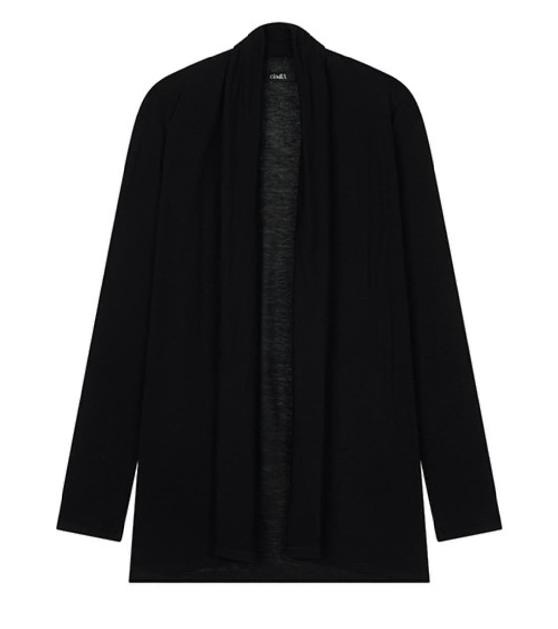 클라따 shadow cardigan 쉐도우 가디건 블랙 상품이미지1