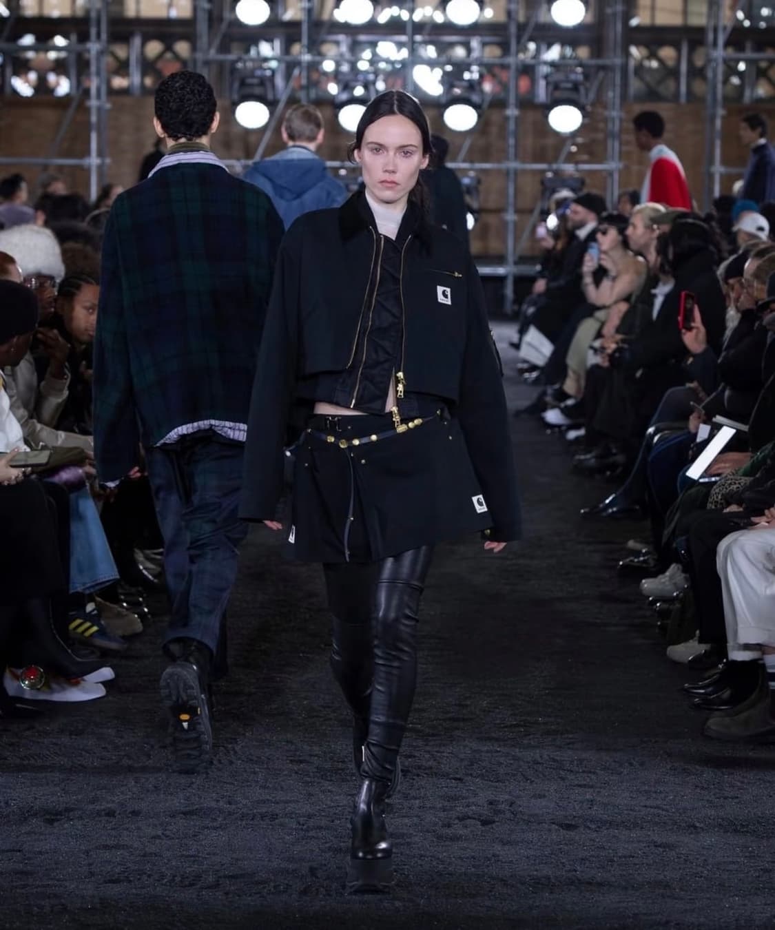 sacai x carhartt 사카이 칼하트 에이프런 스커트 상품이미지3
