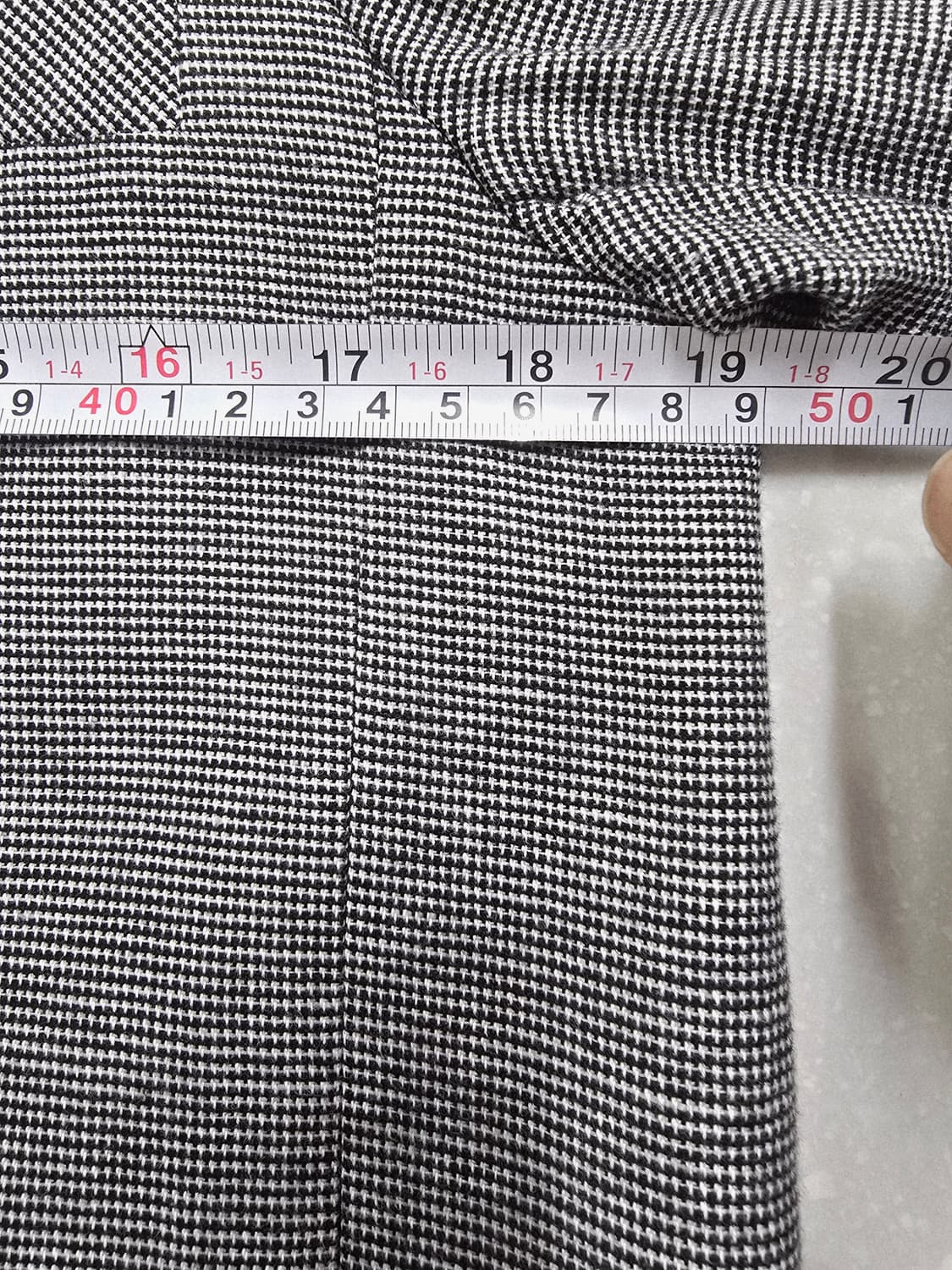 SJ SJ 체크 더블 면마혼방 자켓 상품이미지7