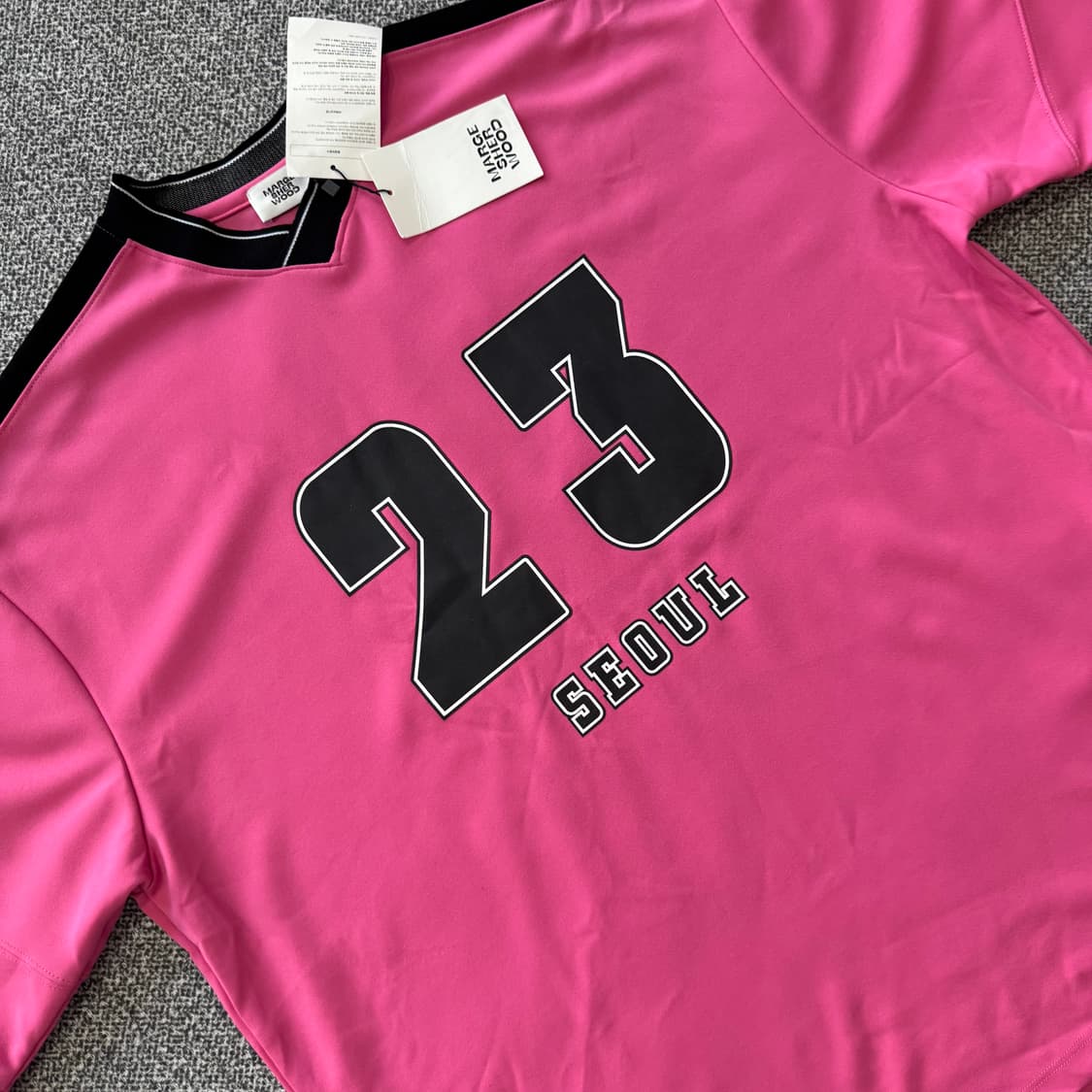 마지셔우드 오버핏 져지 티셔츠 상품이미지3