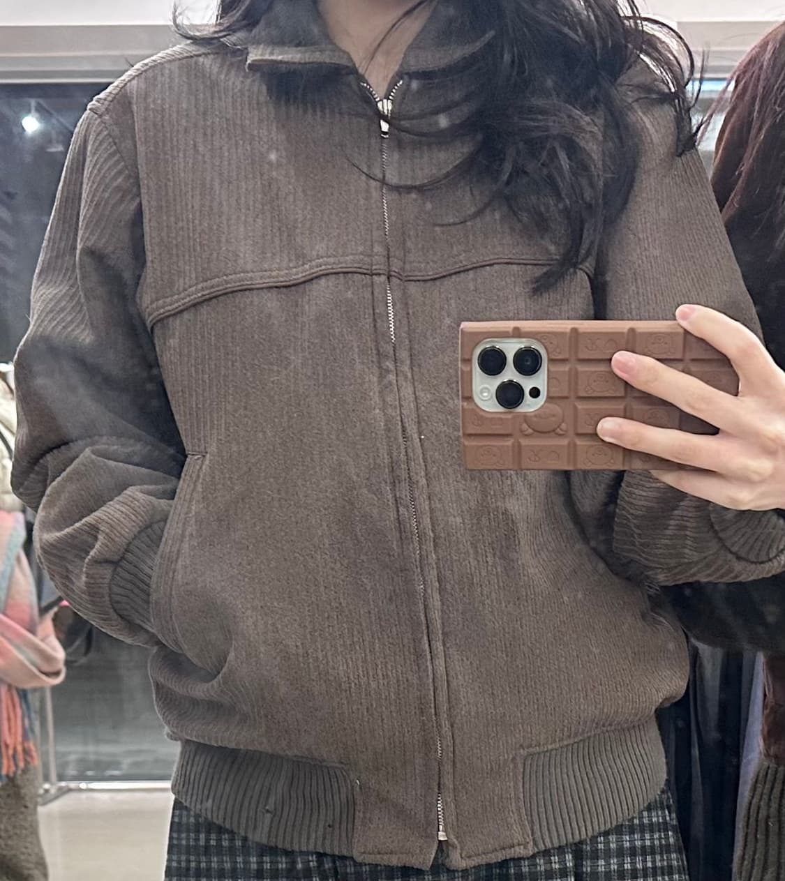 빈티지 브라운 자켓 상품이미지3