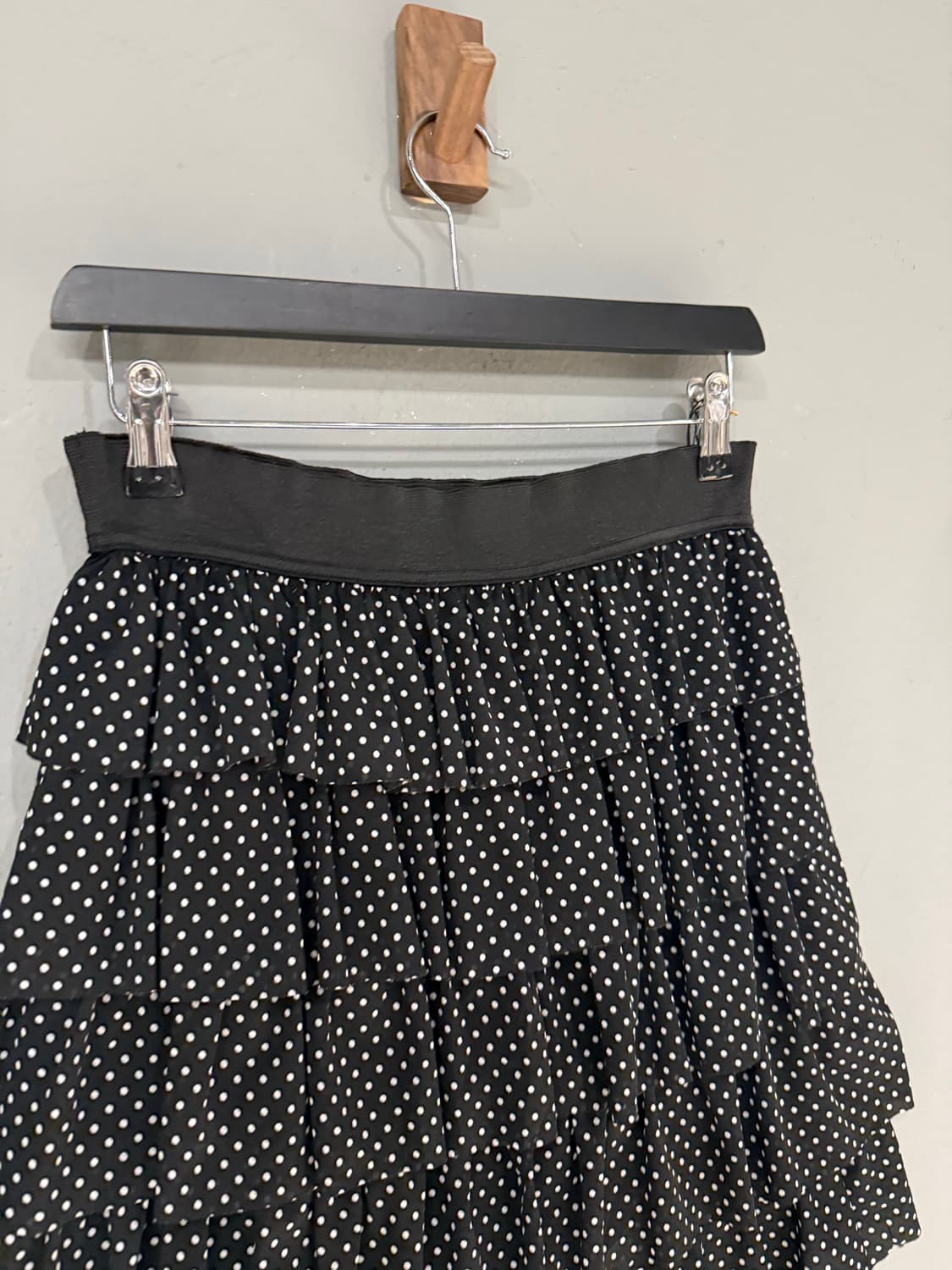 dot pattern can-can midi skirt 상품이미지6