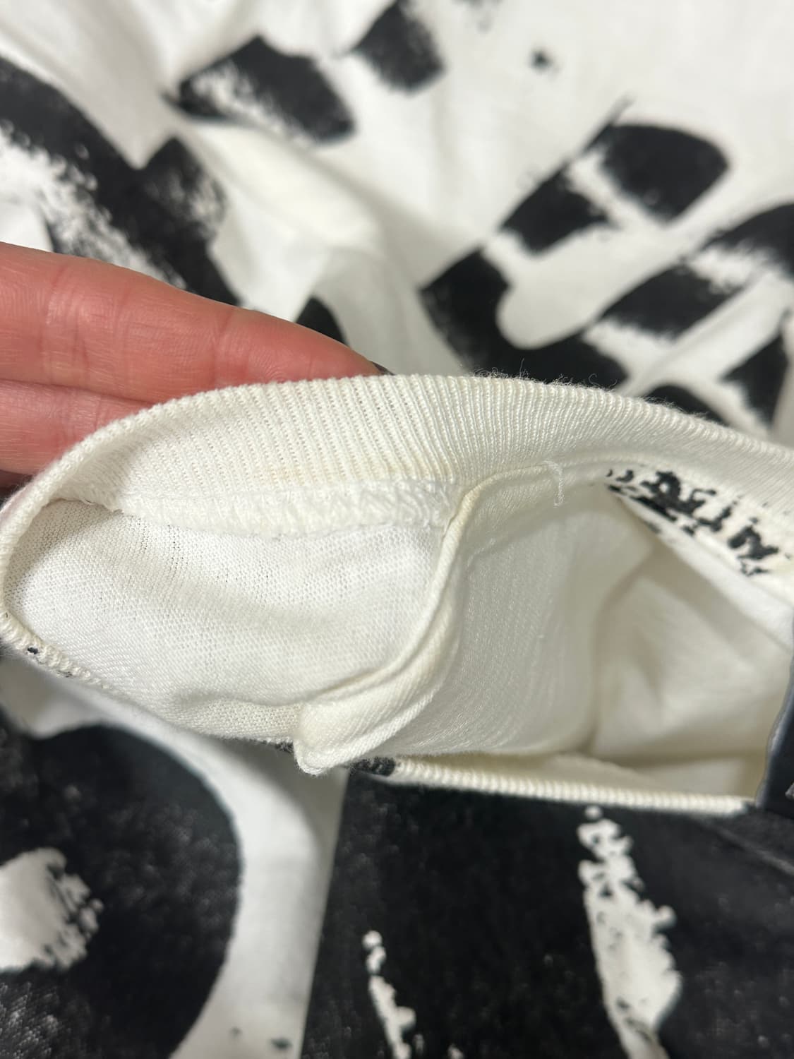 스투시 스탬프 티셔츠 화이트 상품이미지4