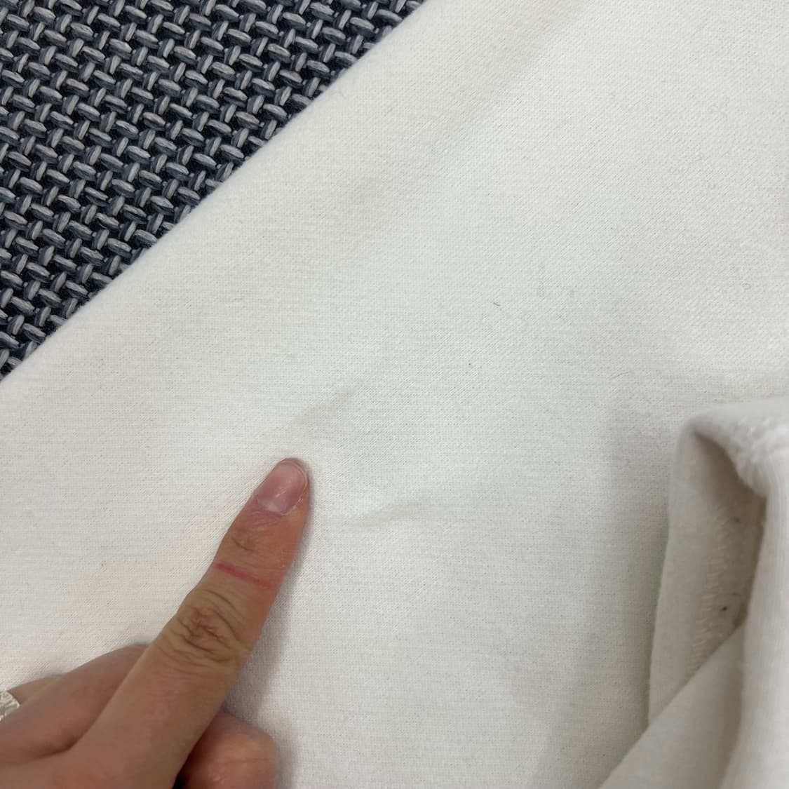 아베크롬비 화이트 후드집업 상품이미지2