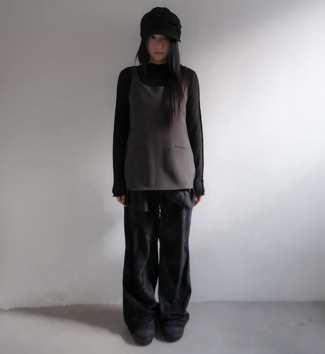 비센사이 셔링 밴드 모자  상품이미지2