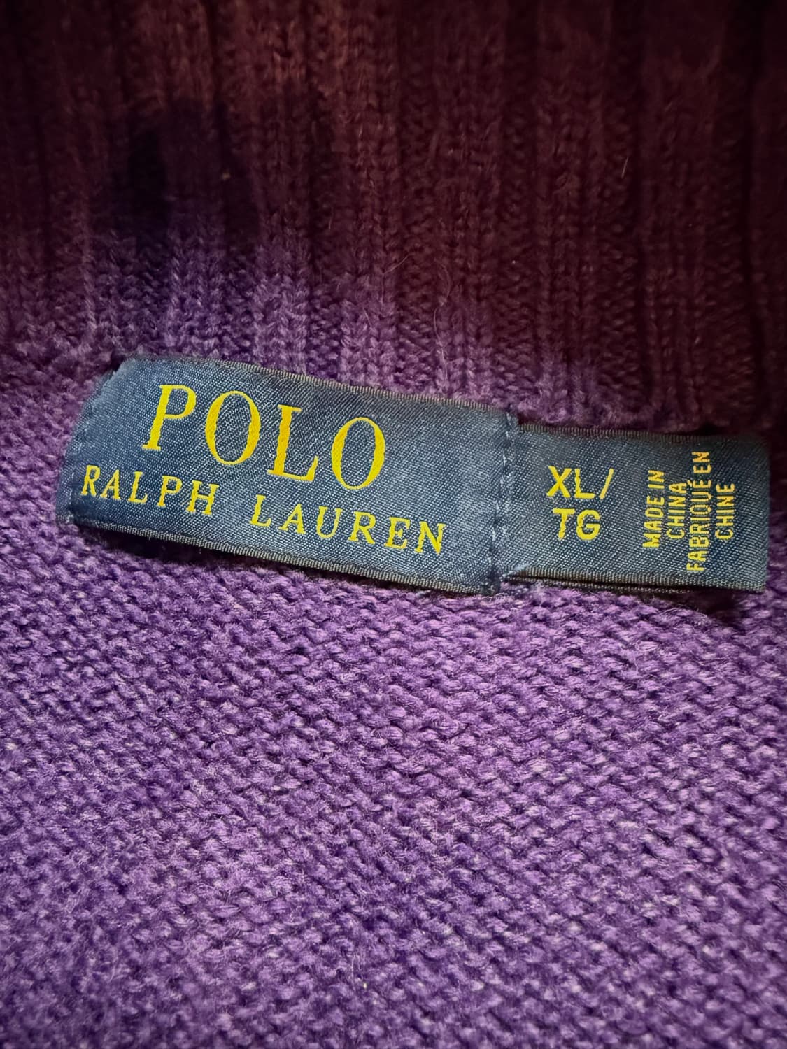 (XL) 폴로랄프로렌 하프버튼 코튼니트 상품이미지4