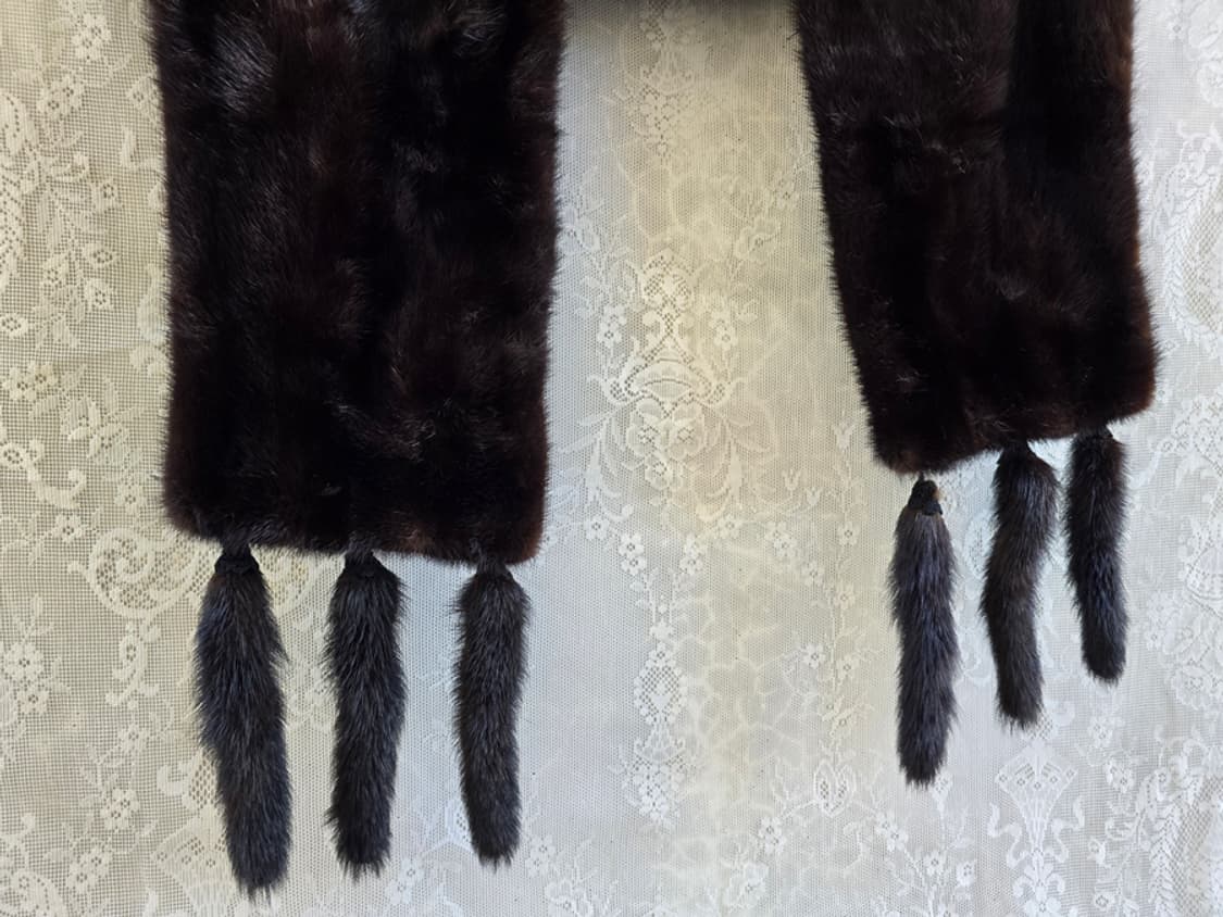 풀스킨 밍크 케이프숄 상품이미지3