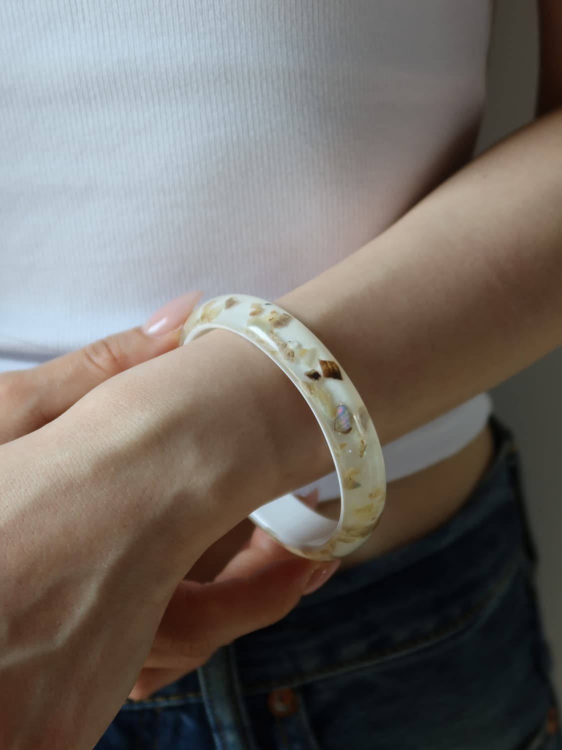 vintage resin bangle 상품이미지2