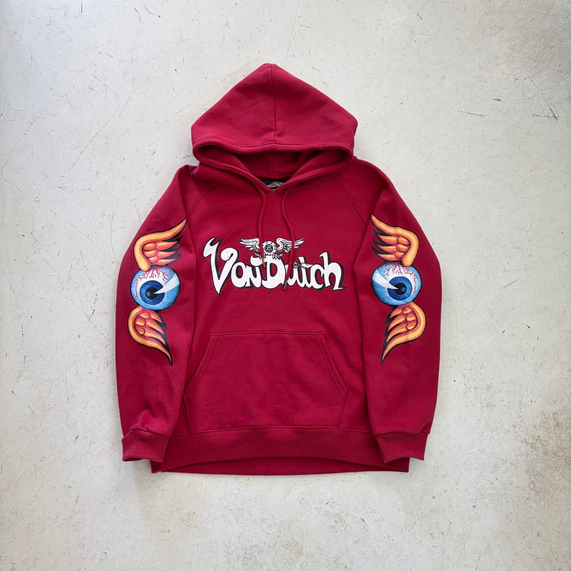 본더치 시그니처 빅로고 빈티지 후드티 L 상품이미지3