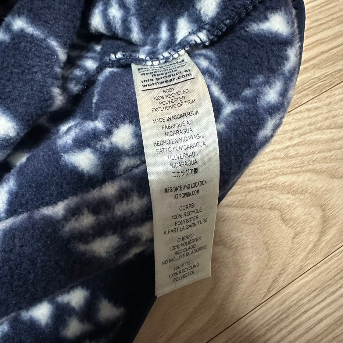 파타고니아 라이트웨이트 신칠라 스냅-T 싱크드 플라이트 뉴 네이비 M 상품이미지5