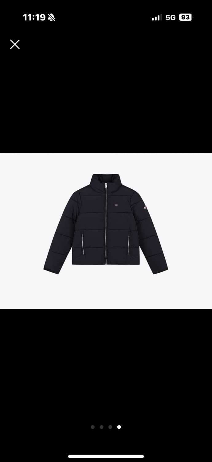 타미힐피거 타미진스 레귤러핏 모던 푸파 패딩 상품이미지4