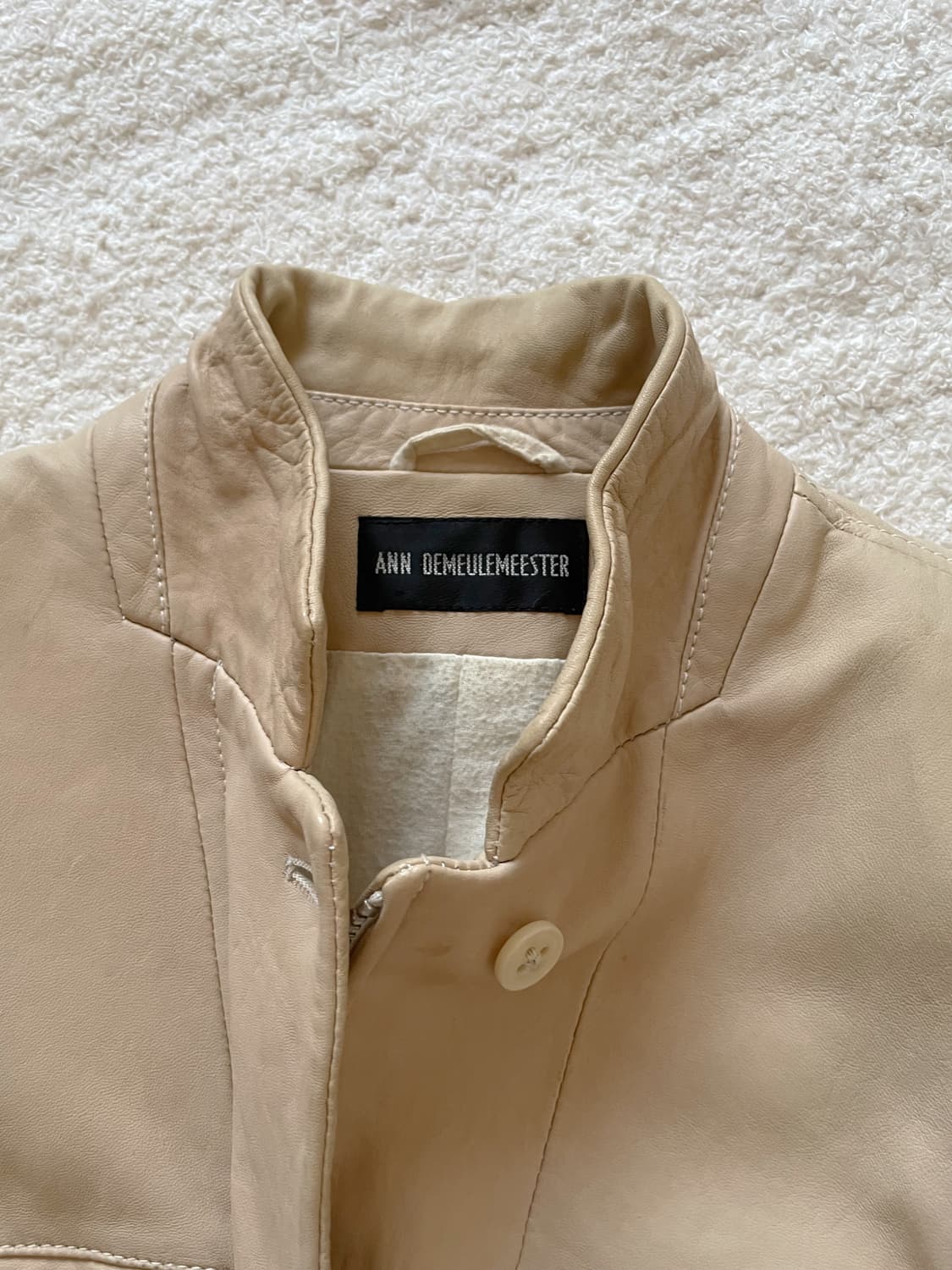 *rare 앤 드뮐미스터 레더자켓 상품이미지6