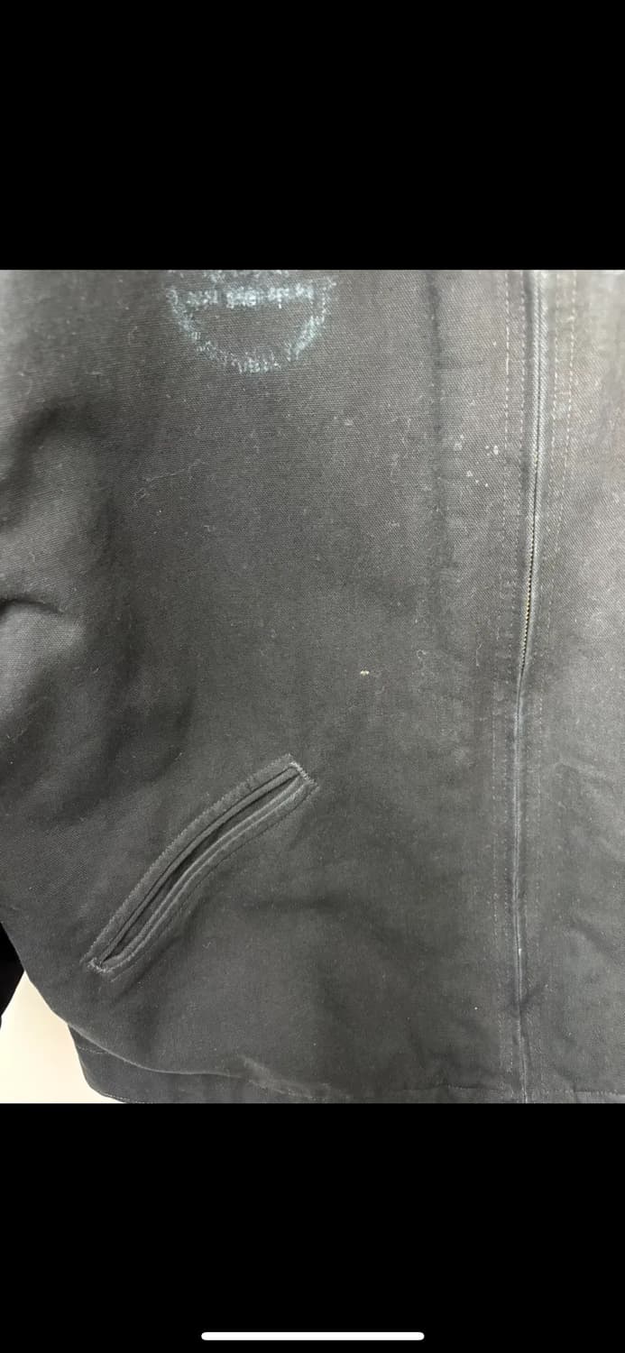 칼하트 j01 디트로이드 워크자켓 블랙 H2508 상품이미지10