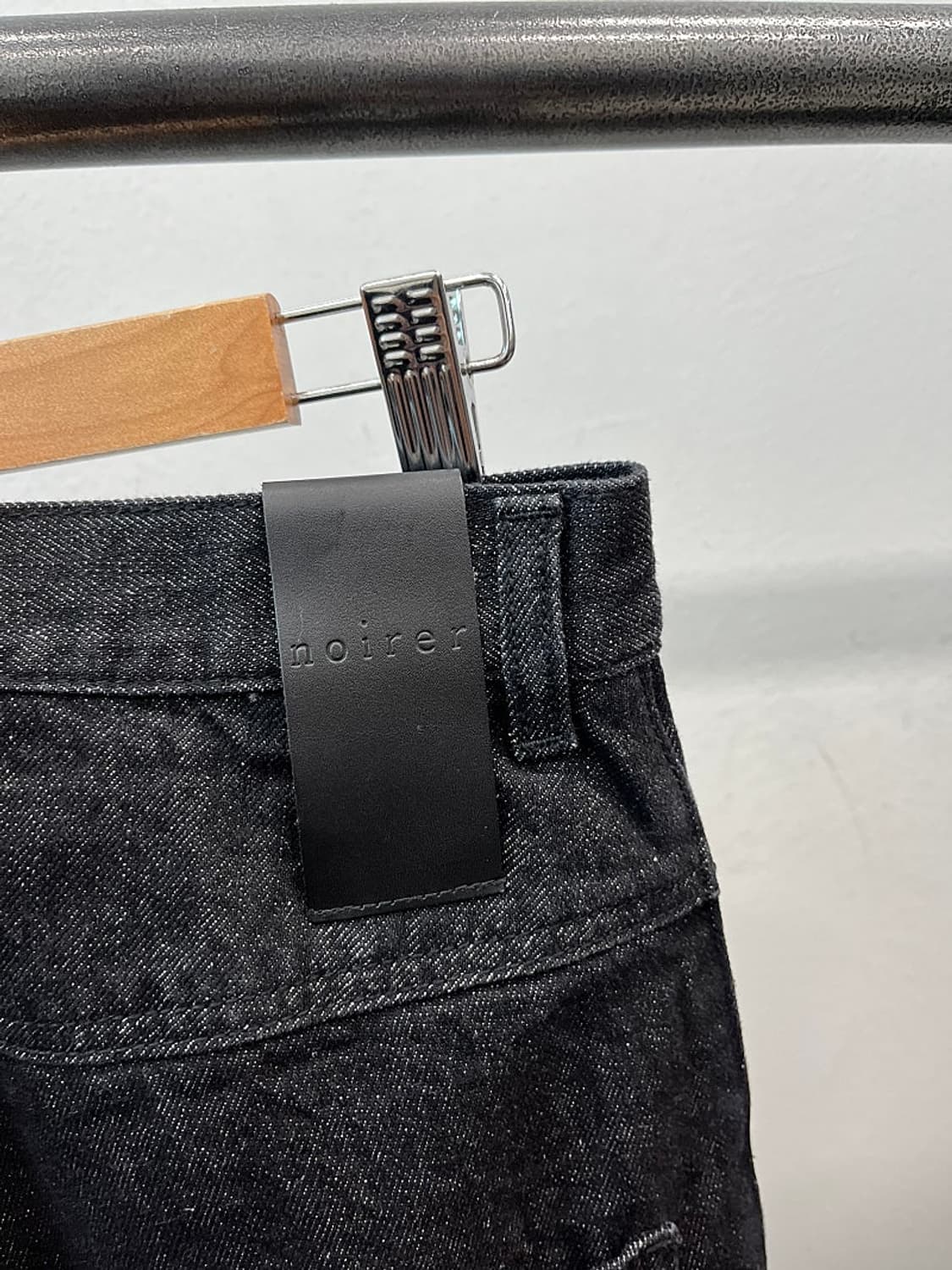 34)  노이어 흑청 와이드데님 상품이미지5