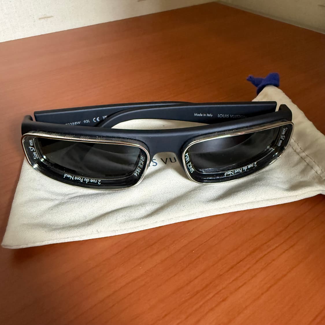 루이비통 LV 슈퍼 비전 로우 스퀘어 선글라스 상품이미지1