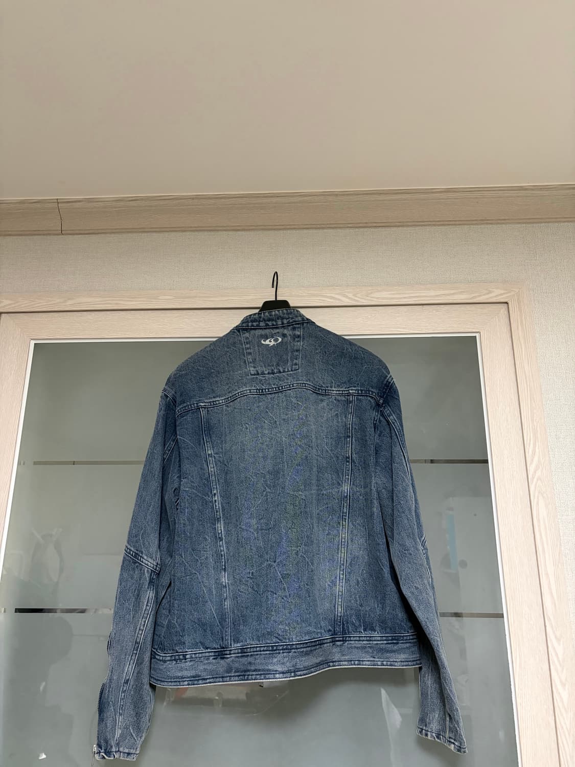 코드그라피 데님 바이커 자켓 상품이미지4