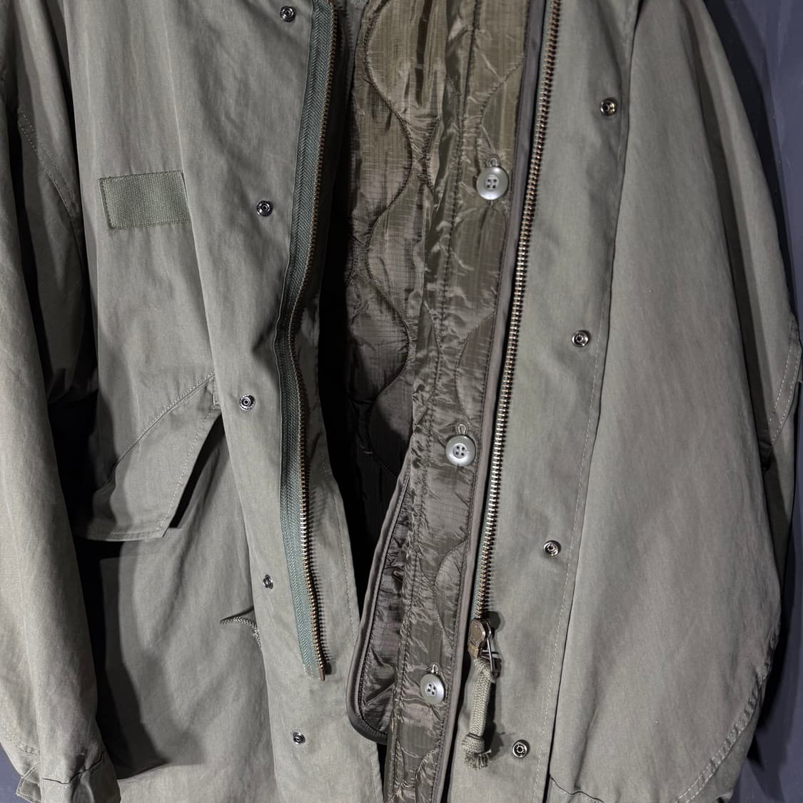프릭스스토어 밀리터리 피쉬테일 파카 (M) 상품이미지5