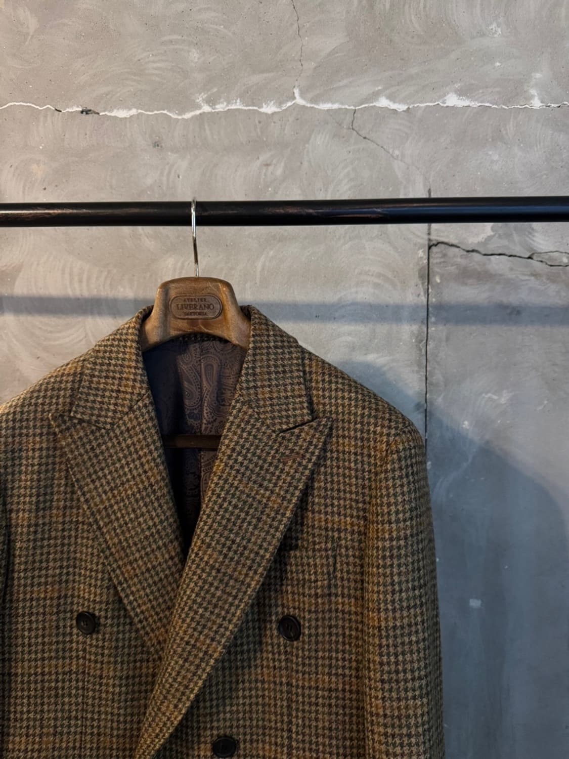 더 로알 클럽 트위드 폴로코트 100 상품이미지3