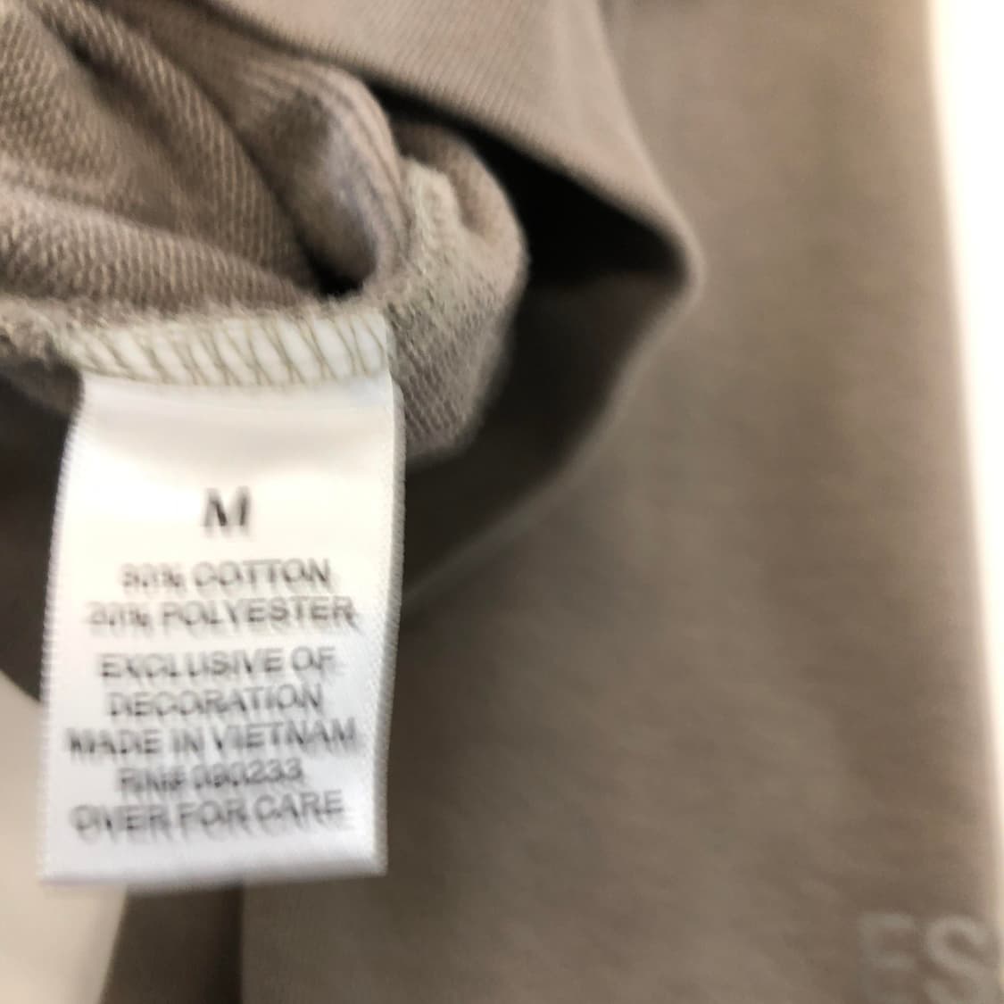 에센셜 피어오브갓 3D 아플리케후드 M 상품이미지7