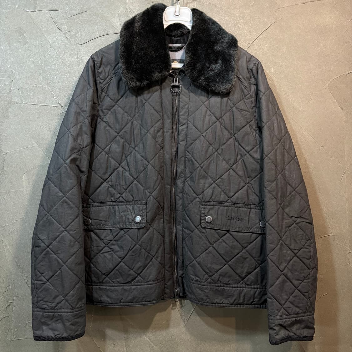 [38] Barbour 바버 퀼팅 왁스 자켓 상품이미지1