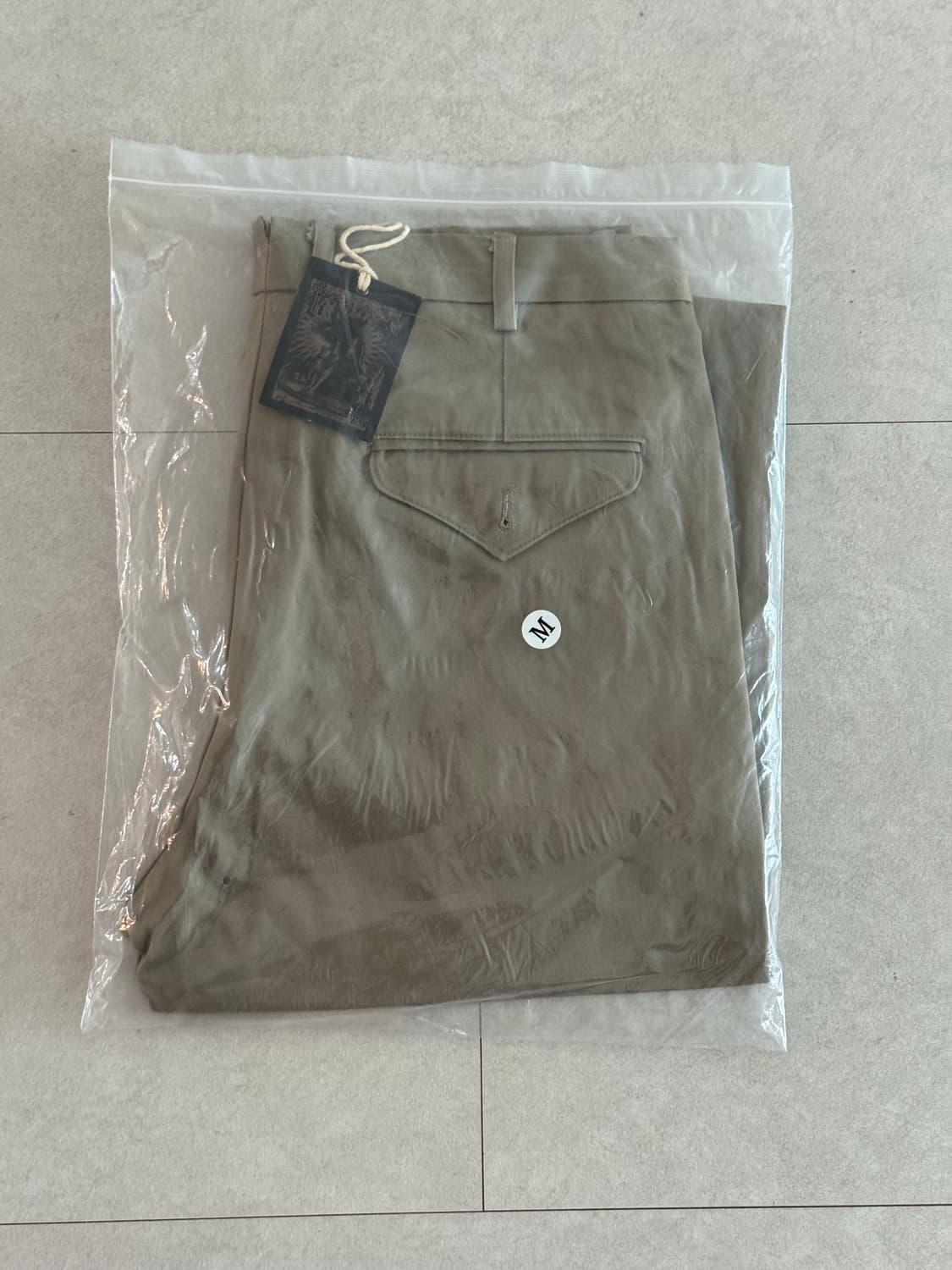 블랙아웃 피어스 치노팬츠 M 상품이미지1