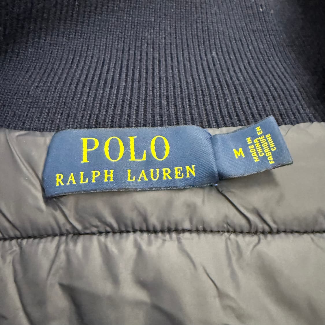 [정품/M] 폴로 랄프로렌 니트 퀄팅 패딩 자켓 b8 상품이미지6