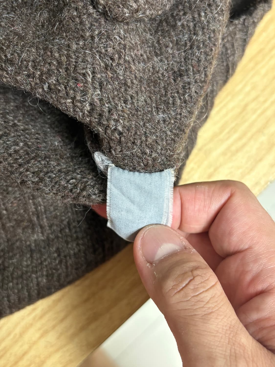 에디바우어 니트 스웨터 메이드인 USA (L) 상품이미지4