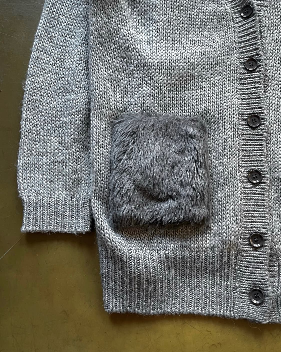 niko and . . . Big Fur Pocket Cardigan 상품이미지5