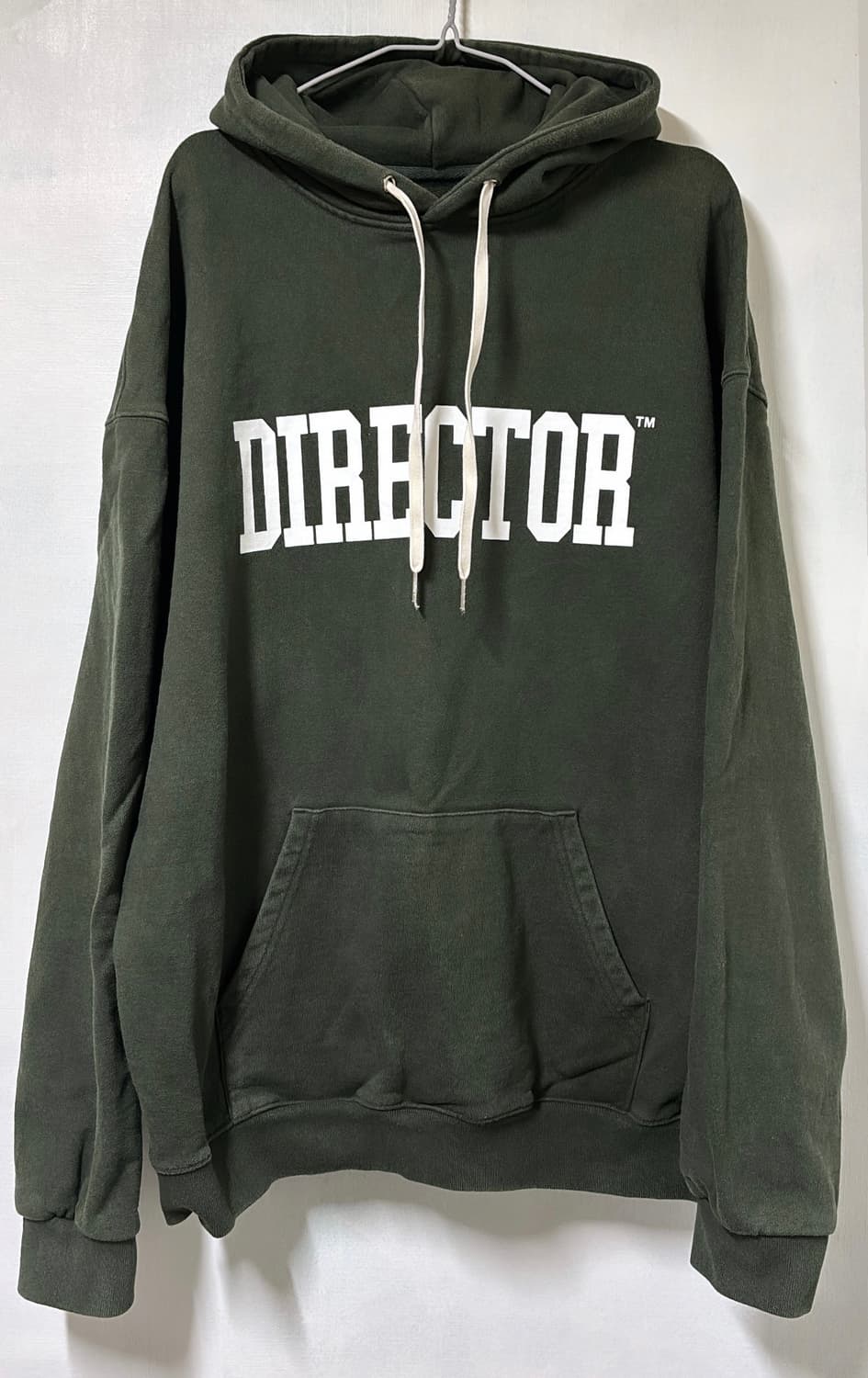 듀테로 Director 포레스트 카키색 후드티 L 상품이미지2