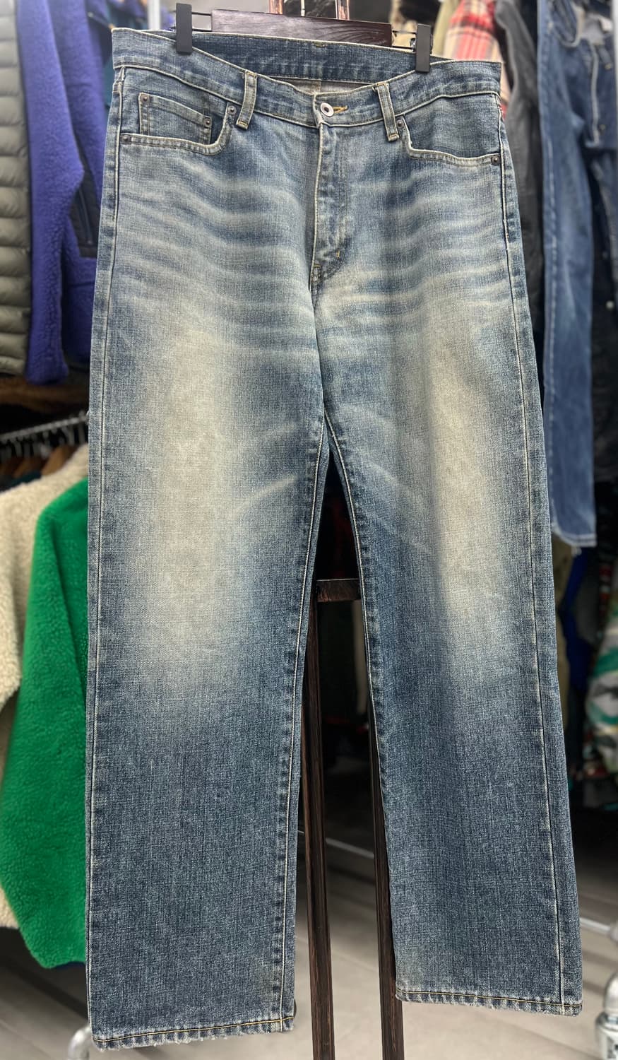 (일본) 유니클로 중청 워싱진 상품이미지3