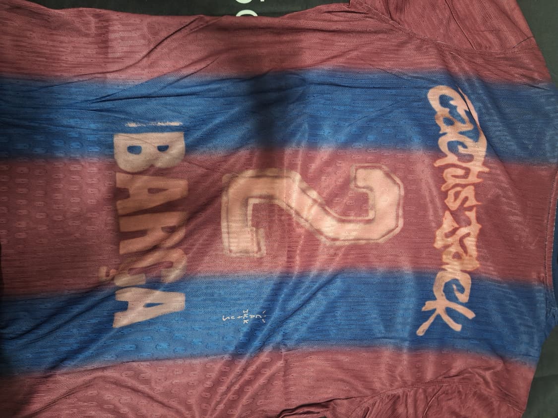 스캇갬성 축구유니품 레트로 바르셀로나 oem 상품이미지1