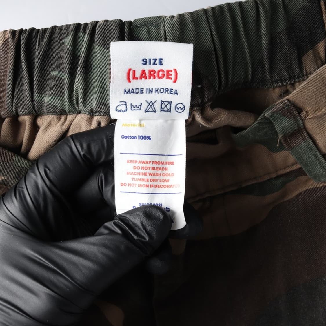 Potato Club Seoul 카모 와이드 카고 팬츠 L 상품이미지6