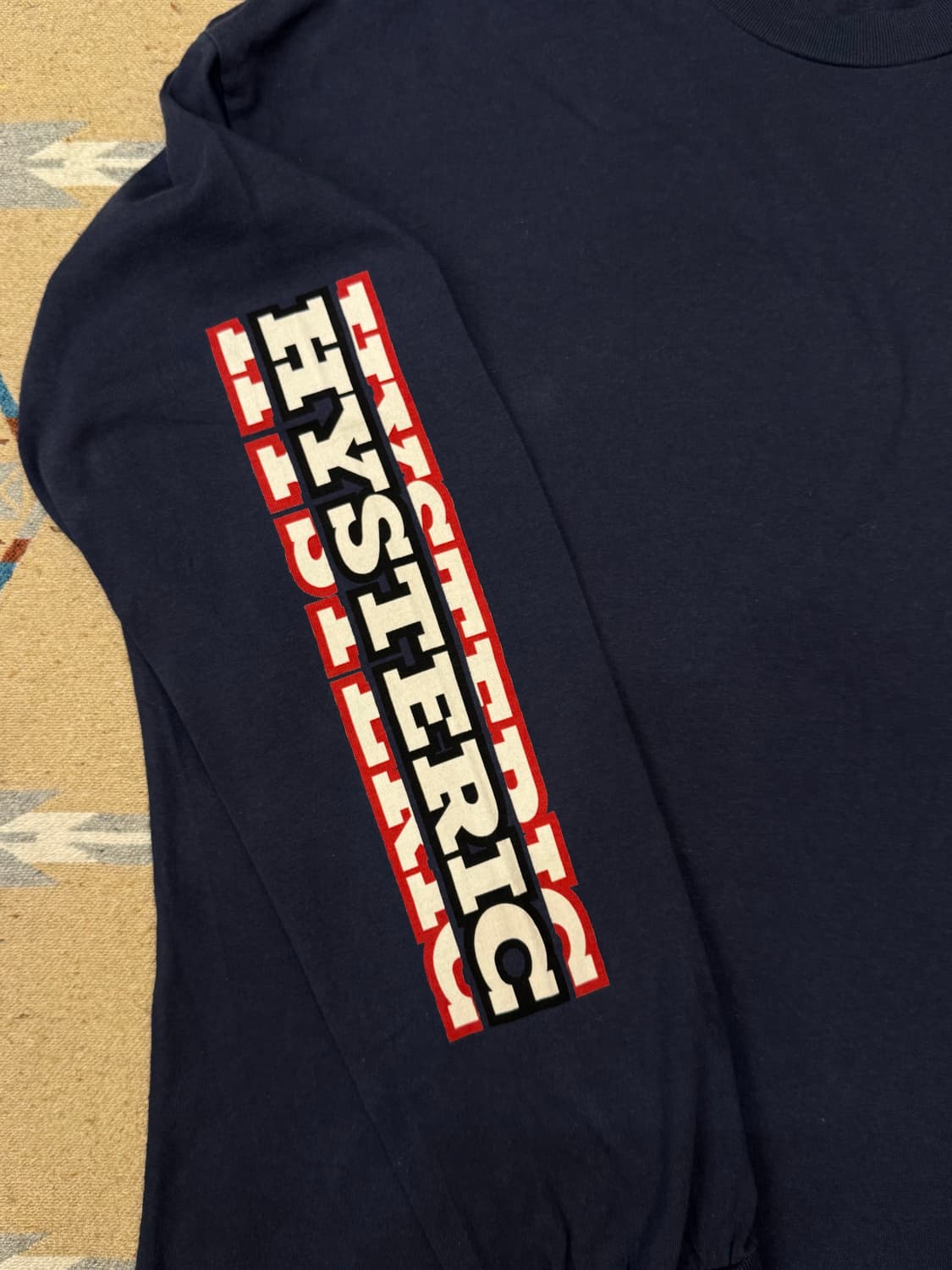 [XL] 히스테릭글래머 모터 시티 피버 티셔츠 네이비 상품이미지2