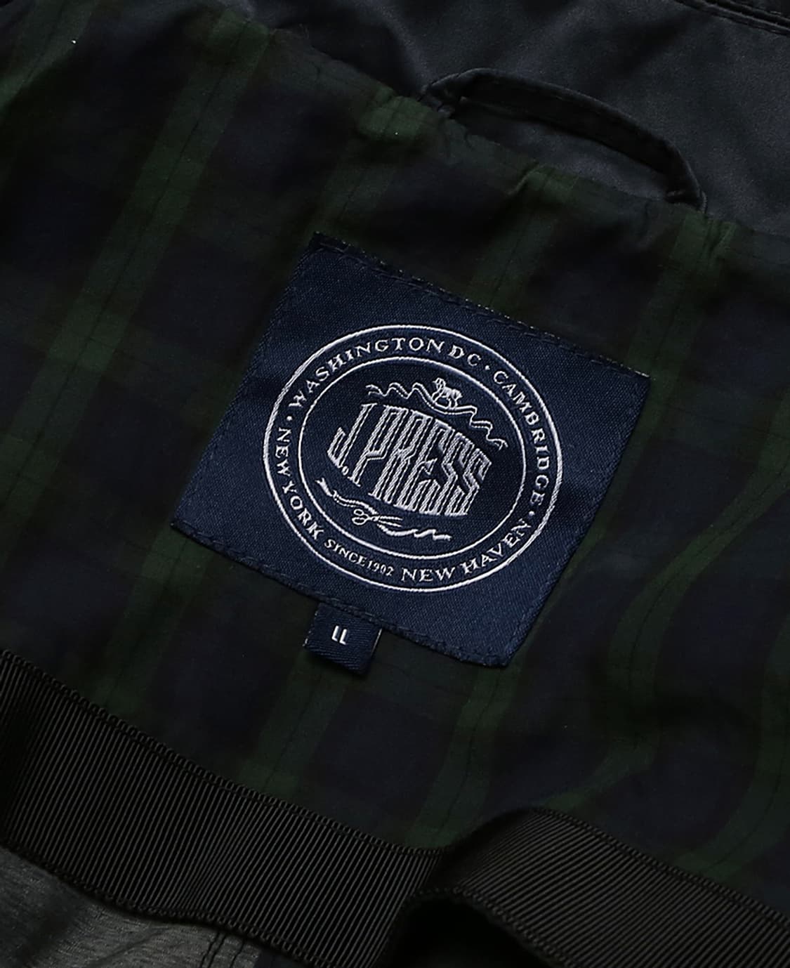 제이프레스 [J. Press] 다크네이비 폴리 큐프라 아메리칸 필드 자켓 상품이미지10