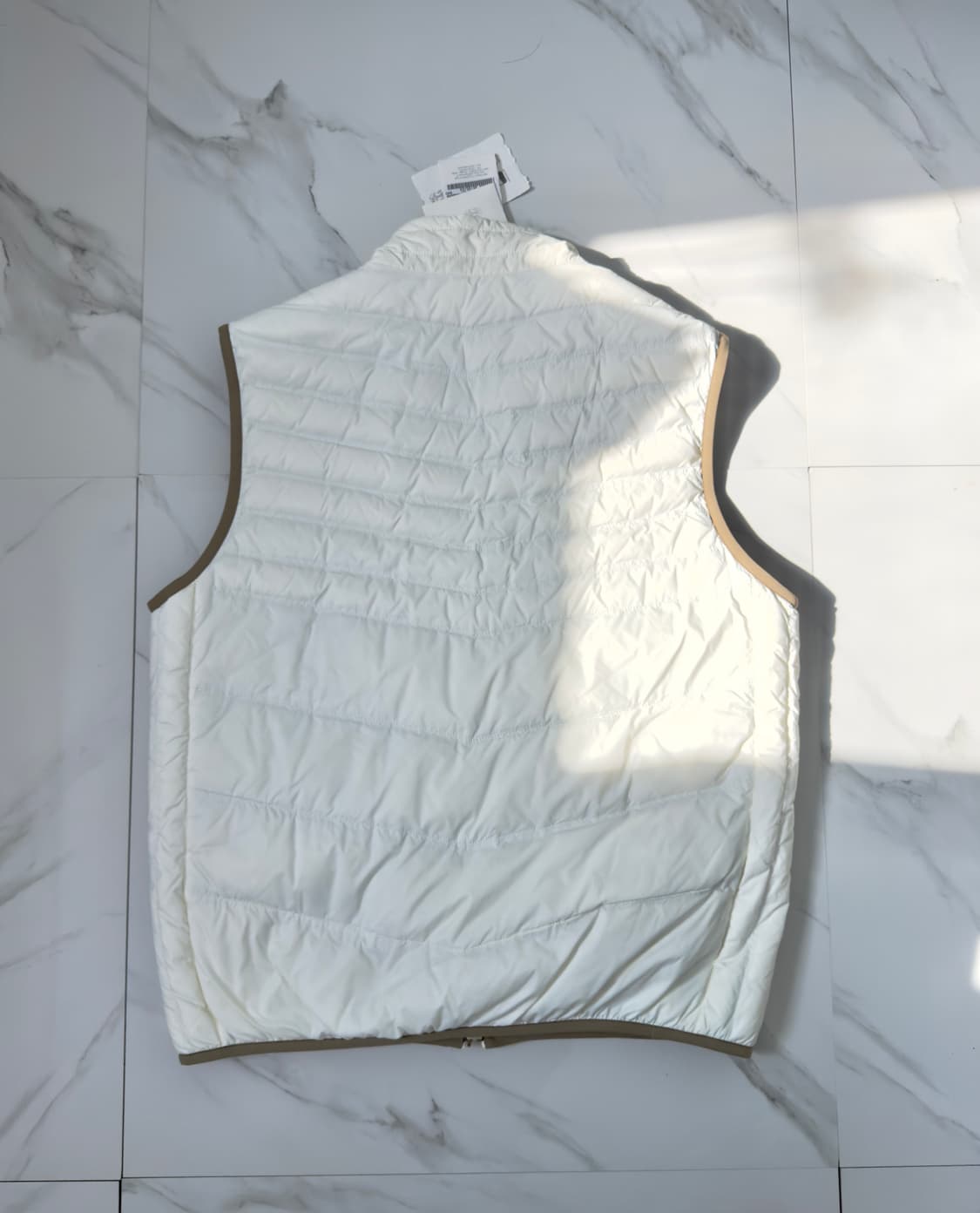 새상품 브루넬로 쿠치넬리 구스 패딩 조끼 베스트 L 정품택O 상품이미지3