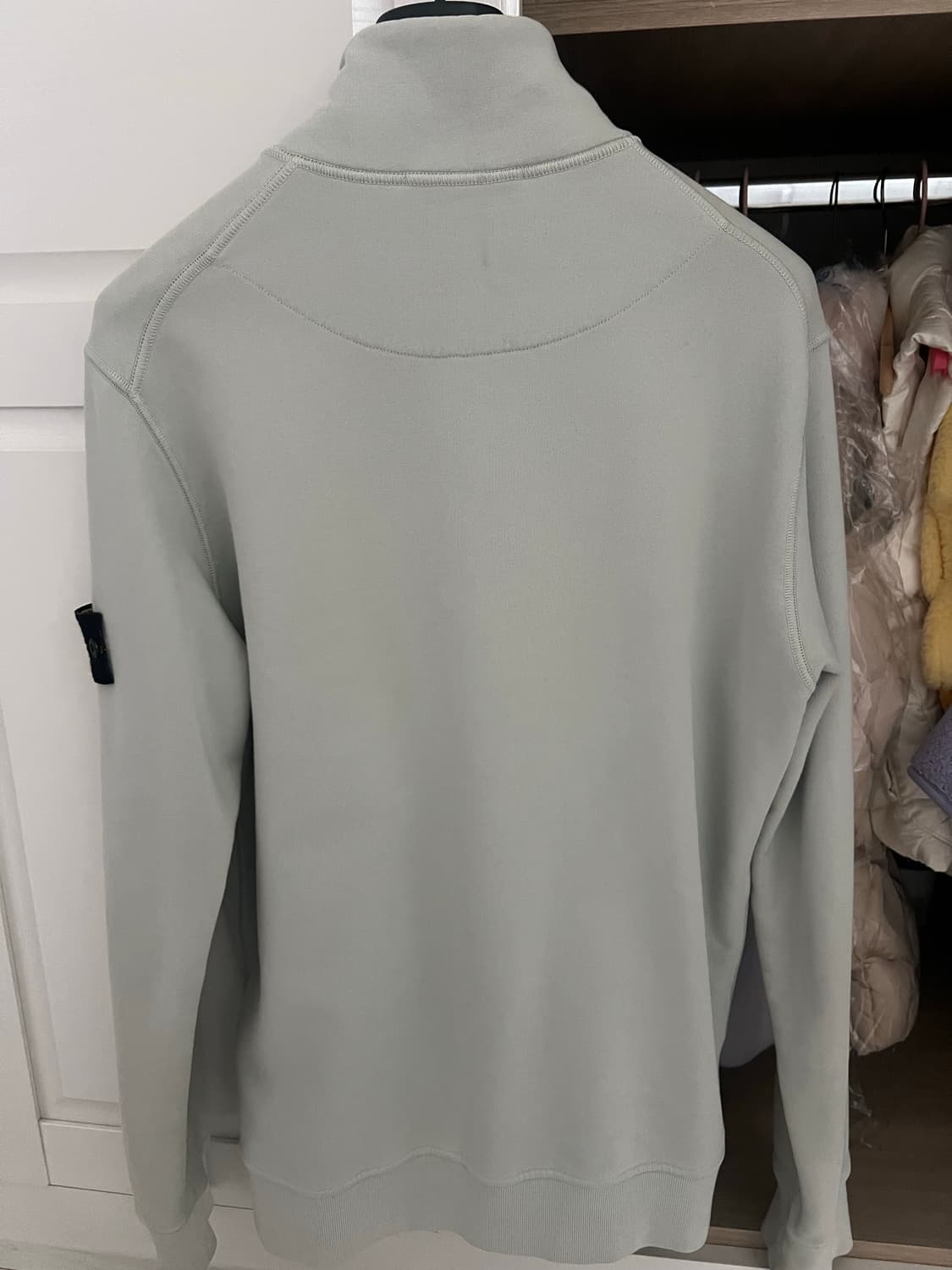 스톤아일랜드 라이트그레이 집업 자켓 L 상품이미지2