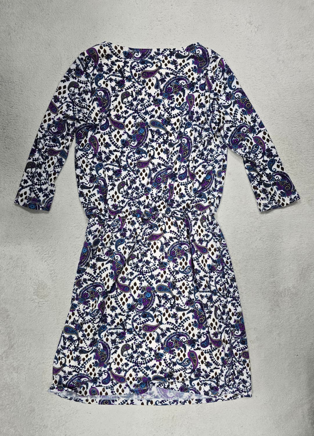 TALBOTS 탈보츠 페이즐리 칠부 원피스 M 상품이미지4