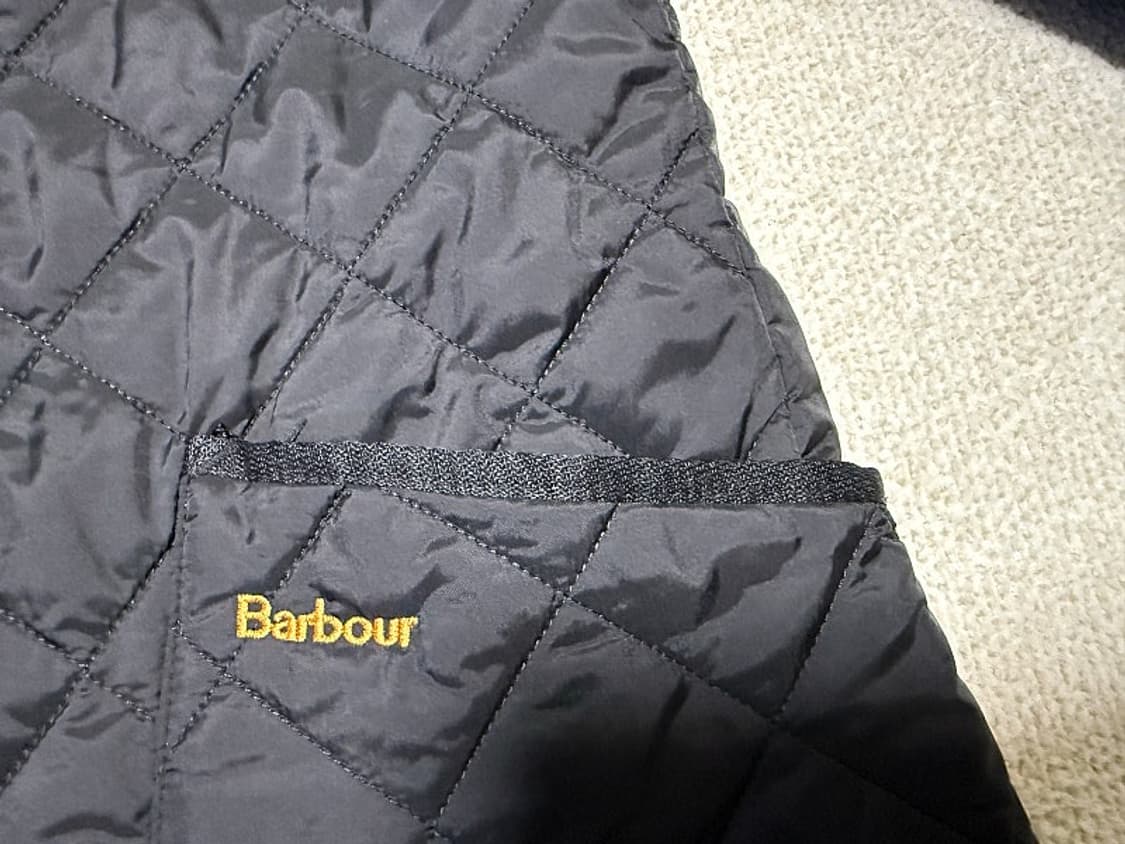 바버 퀼팅 경량패딩 자켓 남성용 95사이즈 상품이미지3