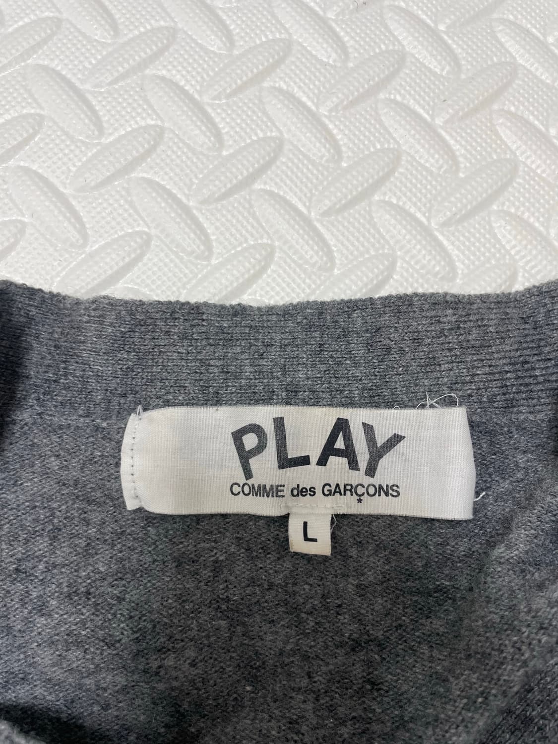 꼼데가르송 가디건 L 상품이미지3