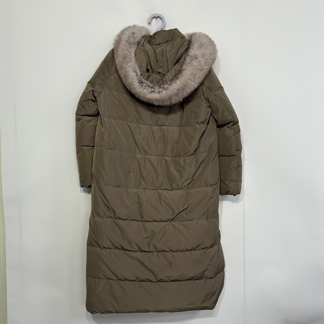 지컷 폭스퍼 구스다운 롱패딩 66  상품이미지3