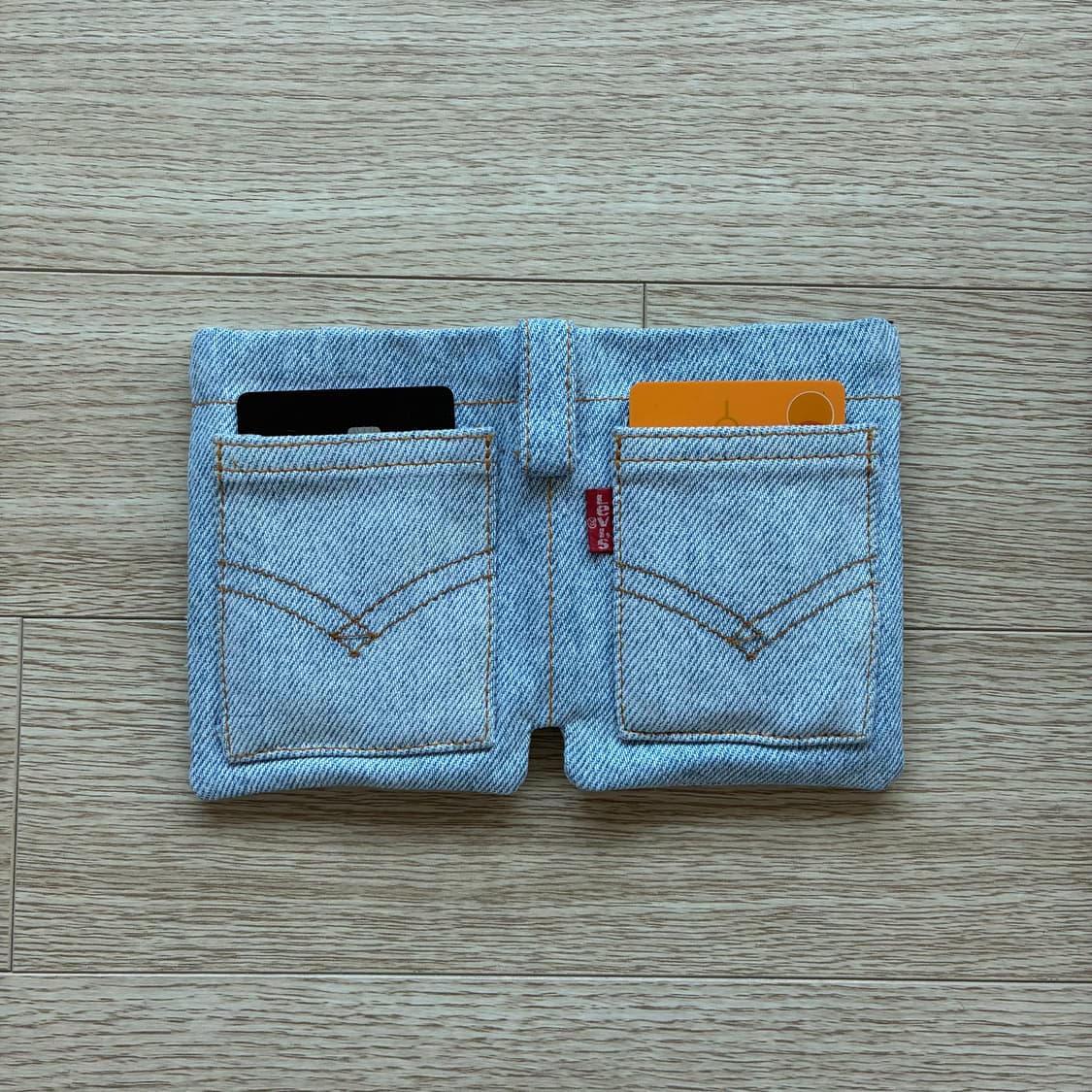 Levi's demin wallet (handmade) 상품이미지3