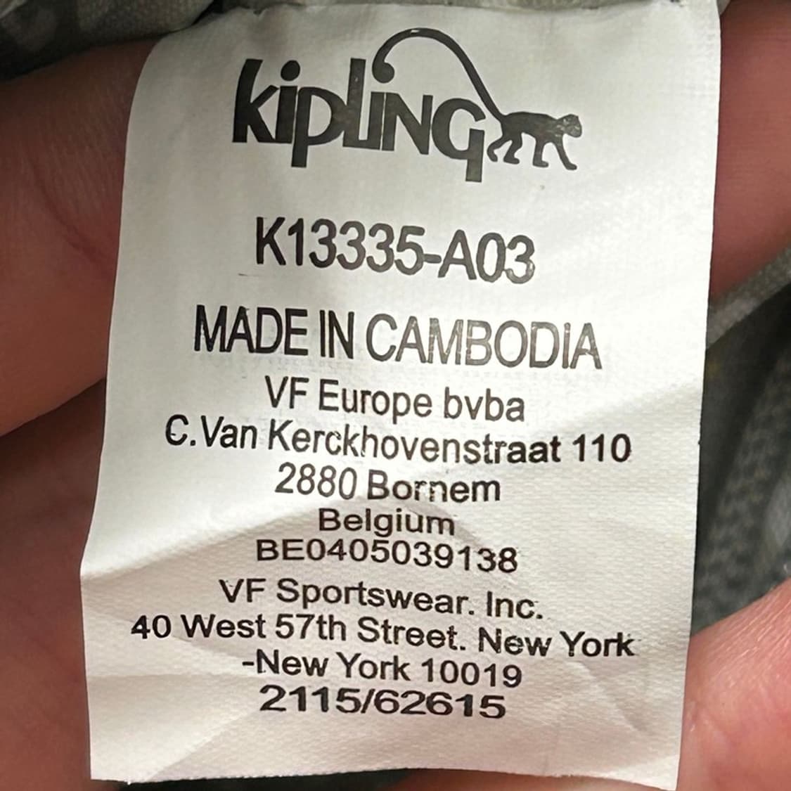 키플링 알바 도트 크로스백 블랙 상품이미지7