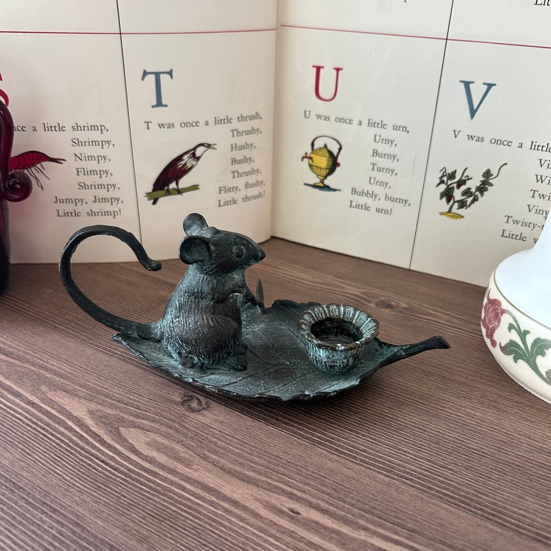 빈티지 앤틱 촛대 캔들 홀더 오브제  상품이미지4