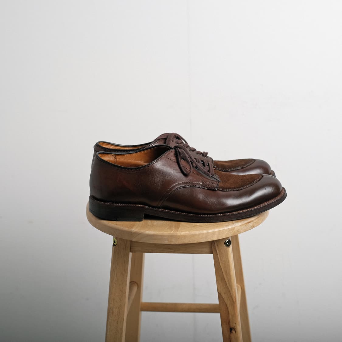 알든 별주모델 9.5D사이즈 V팁 더비 크롬악셀 리버스 샤무아 상품이미지6