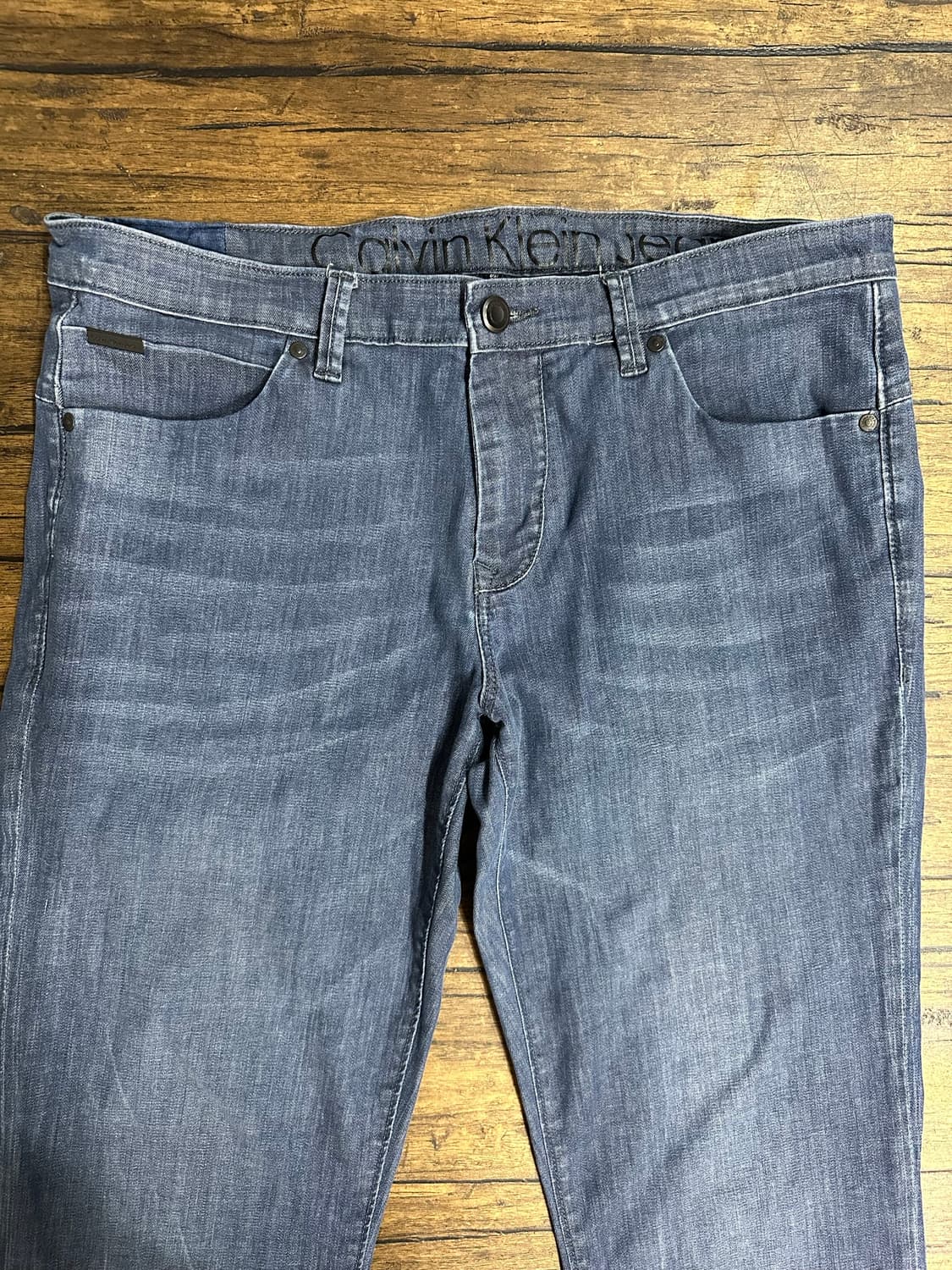 캘빈클라인 진스 Calvin Klein Jeans 스트레이트 데님 팬츠 상품이미지3