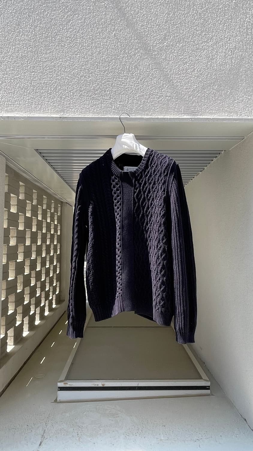🖤 Maison Margiela 마르지엘라 패치워크 니트 (10라인 상품이미지1