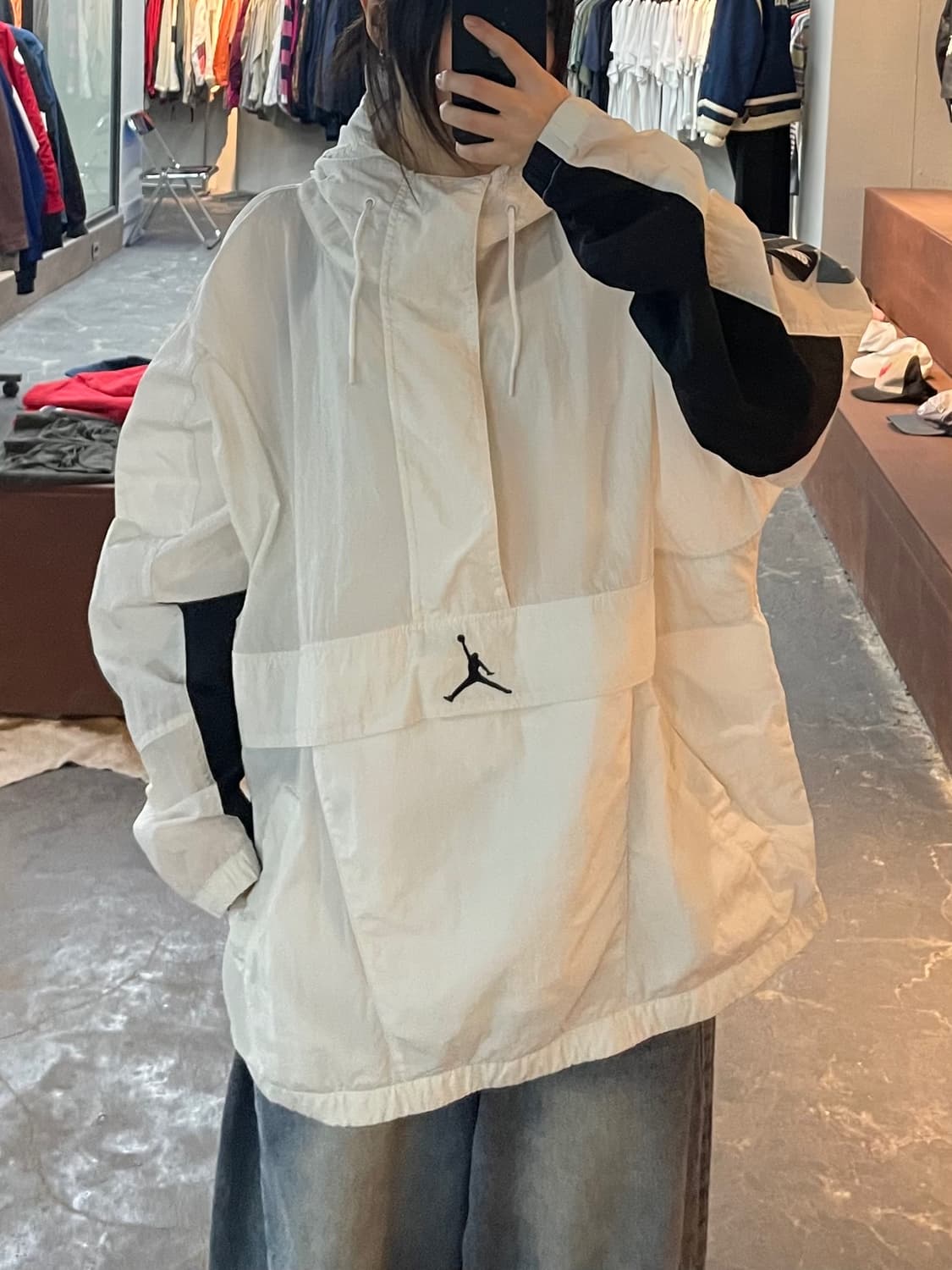 나이키 조던 점프맨 우븐 후디 아노락 바람막이 H2336 상품이미지1