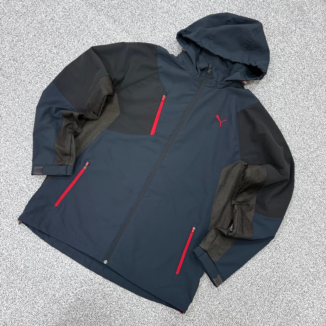 XL 푸마 남성 후드 바람막이 자켓 0319J 상품이미지1