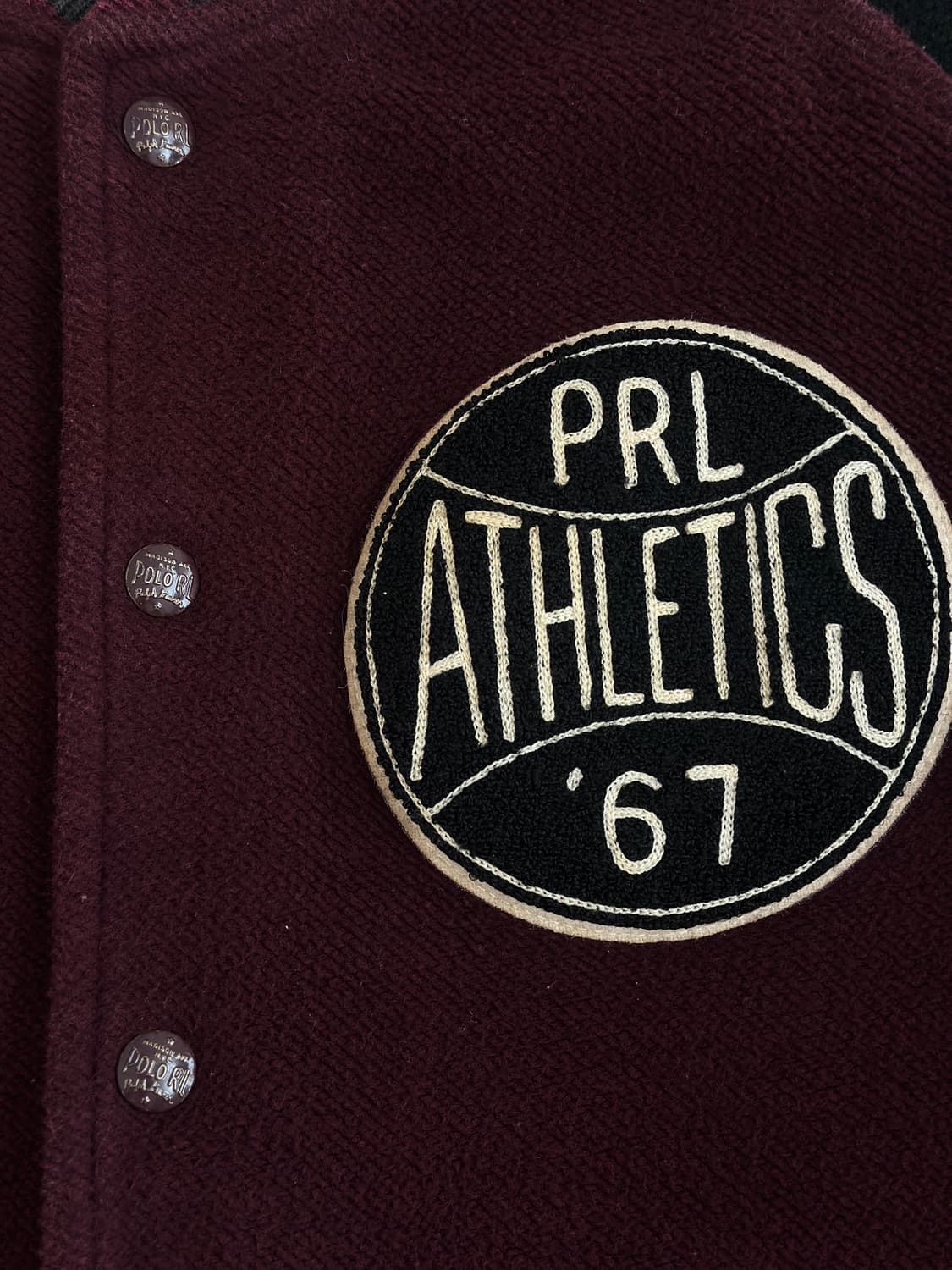 폴로 랄프로렌 아플리케 바시티 자켓  상품이미지8